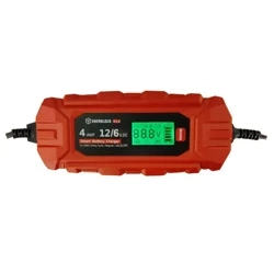 ENR12-4 6V/12V 4A VRLA, AGM, GEL, CA, LiFePO4 charger