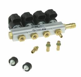 AC STAG W01 4Cylinders LPG, CNG Injectors Rail