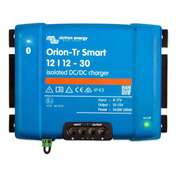 Orion-Tr Smart 12/12-30A Non-isolated DC-DC charger / converter, resin encapsulated w. Bluetooth