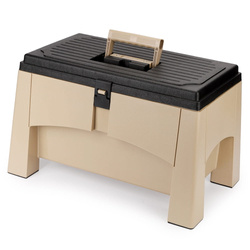 Stool with storage compartment Yolco ST2 SAND