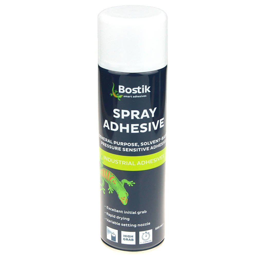 Bostik adhensive spray 500ml Motorhome & Home gas \ SelfBuild Parts