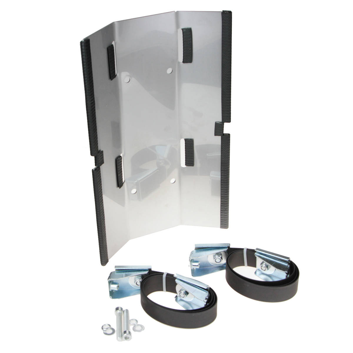 Gas bottle holder set for Ø 300mm gas bottles (stainless steel