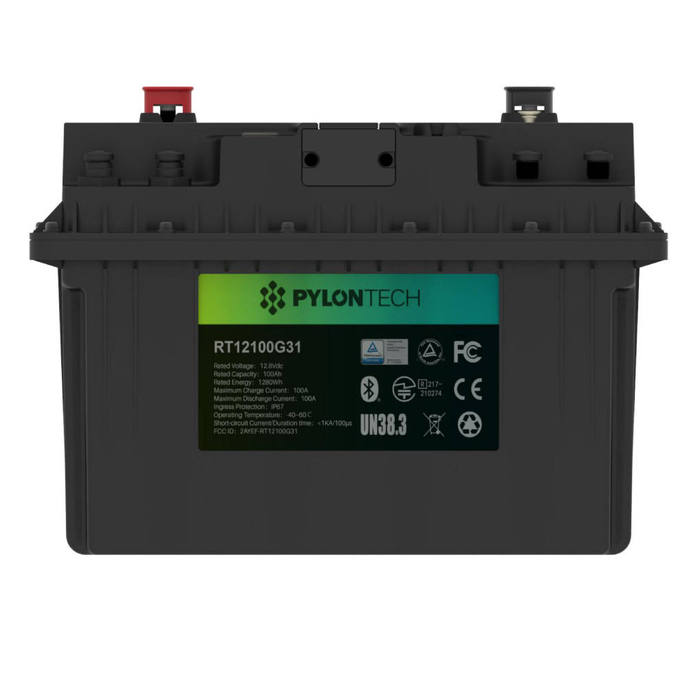 Pylontech RT12100G31 12V 100Ah LiFePO4 battery