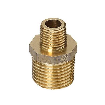 Adapter Piece Brass 1/2" to 1/4"