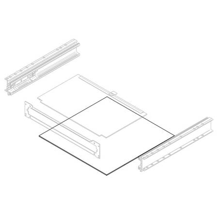 Housing Plate Bottom Thule Slide-Out 550 V18