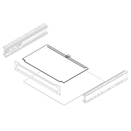 Housing Plate Top Thule Slide-Out V19 Crafter 550