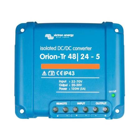 Orion-Tr 48/24-5A (120W) DC-DC converter isolated