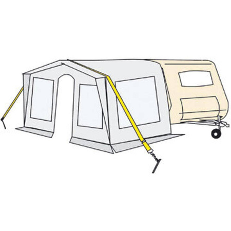 Fiamma Tie Down Yellow pas napinający markizy - żółty, 11 m