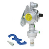 GOK Reduktor Caramatic DriveOne CS 30 mbar 1,5 kg/h pionowy - jedna butla, ogrzewanie w czasie jazdy
