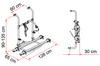 Fiamma Carry-Bike PRO Hymer/Dethletts bagażnik rowerowy na 2 rowery