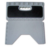 Folding step grey