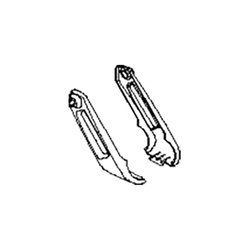 U-Profile Bracket Covers Thule Sport G2 Garage, Set