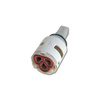 Cartridge - Ø 25 mm - 2 noses - side outlet and O-ring