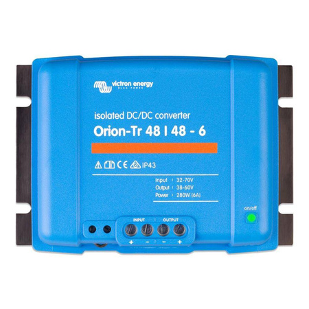 Victron Orion-Tr 48/48-8A (380W) izolowana przetwornica DC-DC 48 V na 48 V