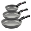 Patelnia Torre M 24cm szara plamka 2-częściowa aluminium