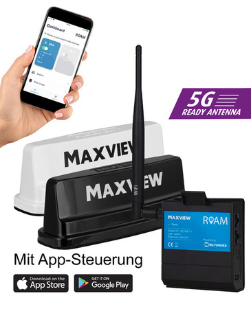 Maxview-ROAM Campervan Antena LTE / WIFI - Czarna