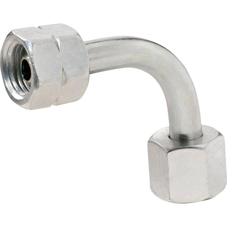 GOK Śrubunek kolano 90° V6 G 1/4 LH-ÜM x RST 8 - instalacja gazowa
