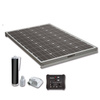 Monocrystalline panel kit 110 W + regulator 2 batteries