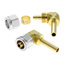 Kpl. złączki kątowej do rury PCV – Ø8