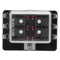 Fuse Holder 6 FS-LED