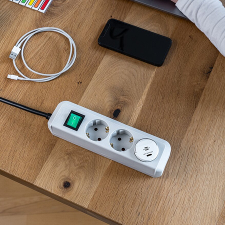 Brennenstuhl adapter sieciowy USB-C 12W