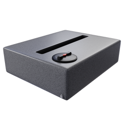 Prostokątny poziomy pojemnik do kampera 400 l UHPLAST marmurowy