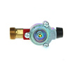 Adapter for forklift gas bottles 22 mm Click-On to G.5 90deg.
