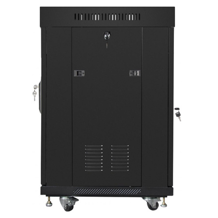 Szafa Rack Lanberg 19" 15U FF01-6615-12BL V2 z termostatem