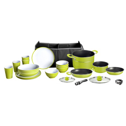 Tableware and cooking pot set Juniper Mepo Box 16+9