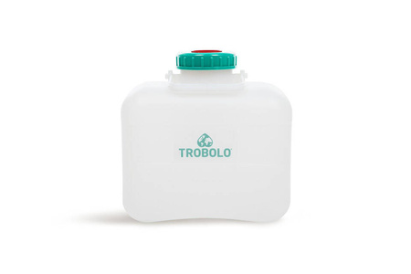 TROBOLO Spill Stop - spill protection for the liquids container of a separating toilet