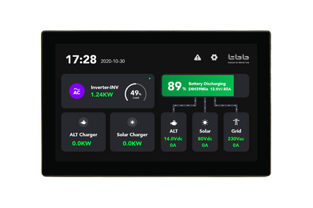 7'' panel kontrolny LCD z Bluetooth TBB Power