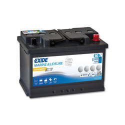 Exide RV Service GEL Battery - 12 V / 80 A