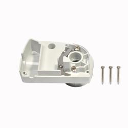 End Plate Left Incl. Cranks, White, Thule Omnistor 4900