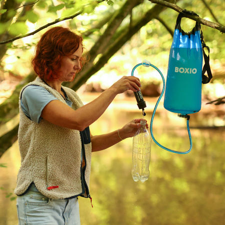 BOXIO WASH UP - Eurobox with water fiter system and tea towels