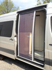 Horrex pleated fly screen door for Mercedes-Benz Sprinter W906 and VW Crafter 1 sliding door, H2/H3 roof