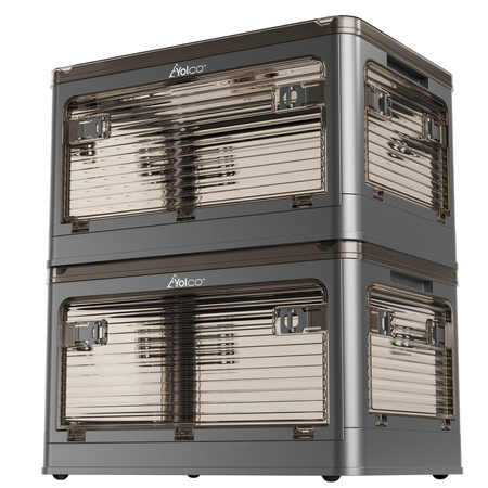 Yolco składane pudełko na kółkach FB40 40 l, Carbon