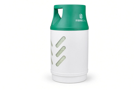 FibreGas 24.5L (10kg) composite gas cylinder with G.12 valve