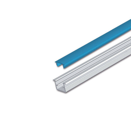 LED holder profile with cover
