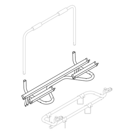 Rail Bracket Thule Sport Caravan Comfort