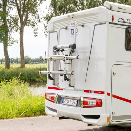 Elektrycznie podnoszony bagażnik na rowery BR-Systems Standard 