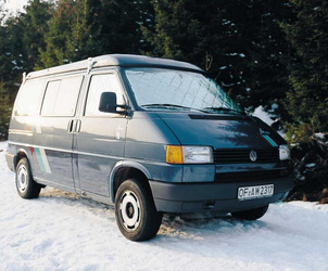 Thermomat Isoflex VW T4 1990 - z klimatycznym niebem, wewnątrz
