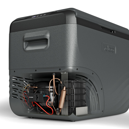 Yolco przenośna lodówka kompresorowa NX40 37 l, Carbon