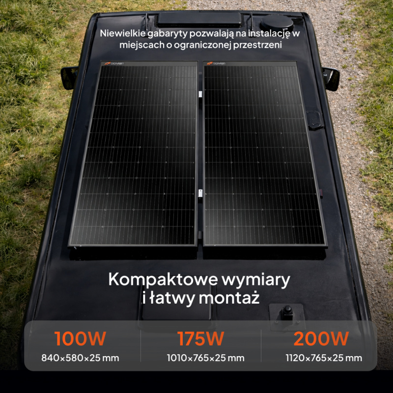 Panel słoneczny SOLVIAN 175W - widok