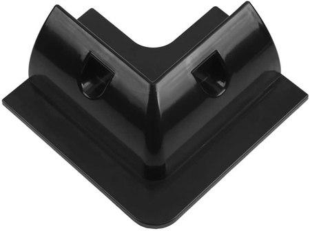 Solar Panel Mounting Brackets (7pcs) BLACK For RV Boat Caravan