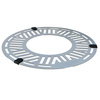 RoadBaker Steel Oven Base Silver Ø22.4 cm