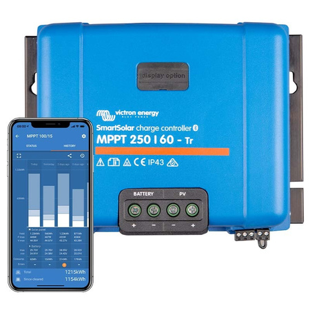 Victron SmartSolar MPPT 250/60-Tr regulator solarny 60 A, 12/24/48 V, Bluetooth
