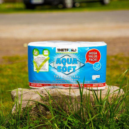 Toilet Paper Aqua Soft 6 Pack