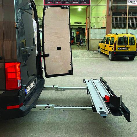 Retractable Motorcycle Carrier Mototrans MoverBack MB200
