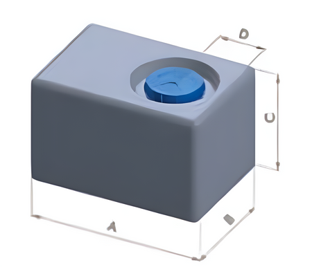 CARAVAN WASTE WATER TANK 90 L