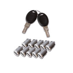 Zestaw 10 cylindrów 2 klucze HSC